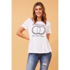 CG JADORE GRAPHIC TEE 25 CG JADORE GRAPHIC TEE -Femme Connection Sales 00a7708c6247eaeac4b307049c7e050f