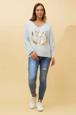 LUCCA GRAPHIC PRINT TOP -Femme Connection Sales 01de650cd3bd59c1c8ba248ff17b7c64