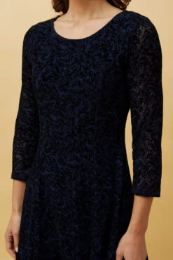 CAMILA FLOCKING PRINT LACE SHORT DRESS -Femme Connection Sales 02bdc4b7ad35bf299c0d7211ae5100cc