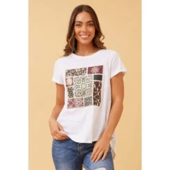 CG FLORAL BOHO GRAPHIC T-SHIRT -Femme Connection Sales 034ecea1c8b6ac6e803caa57c3e936bb