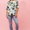 TARA POLKA DOT TOP 2 TARA POLKA DOT TOP -Femme Connection Sales 0351d4d7e59ace5e3e2ce937552d21c7