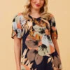 SONIA BOTANIC PRINT TOP -Femme Connection Sales 0377cca8aef472e2921587a0e7d251b2