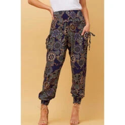 FESTIVE BOHO HAREM PANTS -Femme Connection Sales 0388c9db892e3744db284c0976d0f0e6