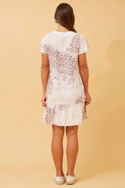 SHILOH ANIMAL PRINT SHORT DRESS -Femme Connection Sales 0439e713ff952924d9de9e5c2e314e16