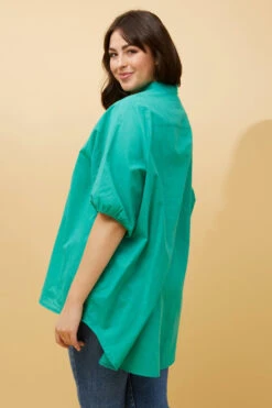 KATHLEEN PUFF SLEEVE SHIRT 22 KATHLEEN PUFF SLEEVE SHIRT -Femme Connection Sales 04c3502186218381a652e98eaaaa2ab8