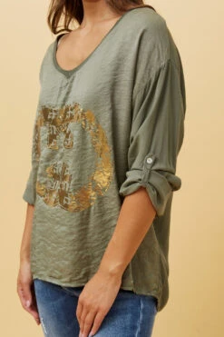 LUCCA GRAPHIC PRINT TOP -Femme Connection Sales 051b78ed141d33eed8c35b38bd895f6d