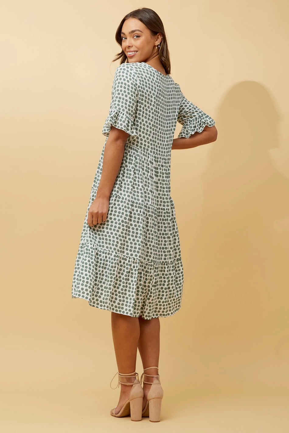 KENNA POLKA DOT MIDI DRESS 13 KENNA POLKA DOT MIDI DRESS - Image 11