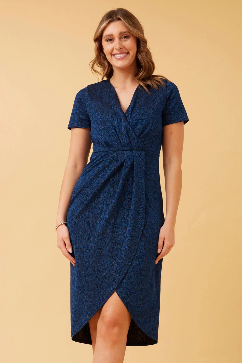 CARLY MOCK WRAP MIDI DRESS 3 CARLY MOCK WRAP MIDI DRESS