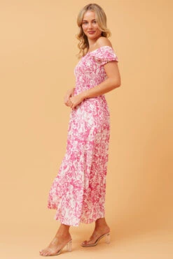 ASHTON ABSTRACT PRINT MAXI DRESS -Femme Connection Sales 0553c48c9050e18eaa91b7a0242fd7fb