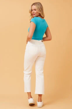 ELVIRA FLARED HEM DENIM PANTS -Femme Connection Sales 05d47c927c6890612b0e973f0438f7e7