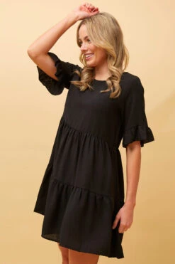 TIERED BABYDOLL DRESS -Femme Connection Sales 06eb52f3790db7957e9479e83ee62118