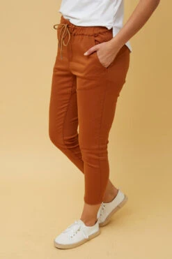NOOSA SOLID JOGGER PANTS -Femme Connection Sales 06f65c37dd663b4c31082e93d7b78064