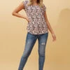 SHELLY ABSTRACT PRINT SHELL TOP 2 SHELLY ABSTRACT PRINT SHELL TOP -Femme Connection Sales 08bd2a8f970ad3949471a2be90438e25