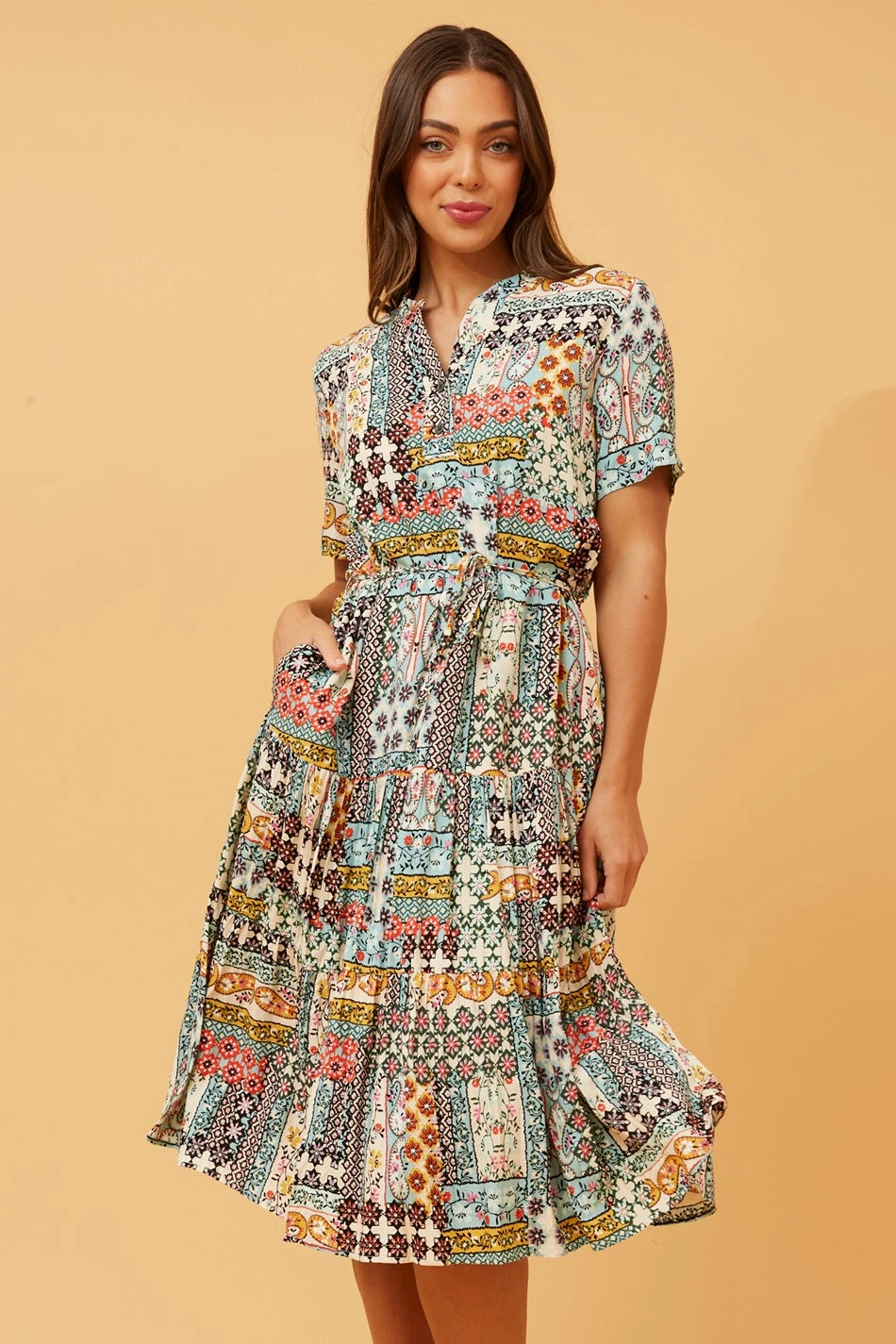 MARIELLA BOHO MIDI DRESS 4 MARIELLA BOHO MIDI DRESS - Image 2