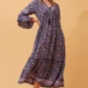 TRINA PAISLEY BOHO MAXI DRESS -Femme Connection Sales 09c2f497f4ed1633f9a5cec04cb87233