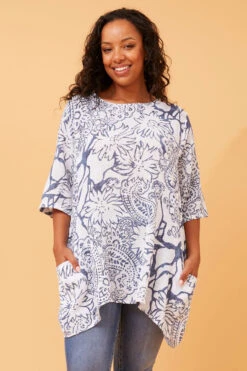 CIA PAISLEY BOHO TUNIC TOP 23 CIA PAISLEY BOHO TUNIC TOP -Femme Connection Sales 0a67fe12595b77faf36376d462141ac6