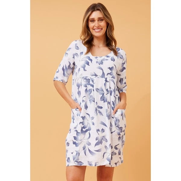 PISA LINEN SHORT DRESS 9 PISA LINEN SHORT DRESS - Image 7