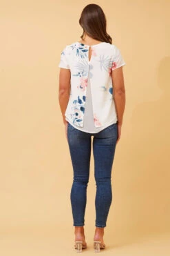 ASH DOUBLE LAYER FLORAL TOP -Femme Connection Sales 0c2dac0498fc6bf398574dcf4063bcae