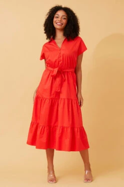 SHANTI TIERED SHIRT DRESS -Femme Connection Sales 0c2fa5954f86545918b6ee6b4c4ed19b