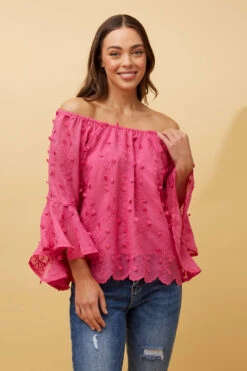 TAYLOR OFF SHOULDER TOP 40 TAYLOR OFF SHOULDER TOP -Femme Connection Sales 0cba14dfef87fc34d035d823ace30709