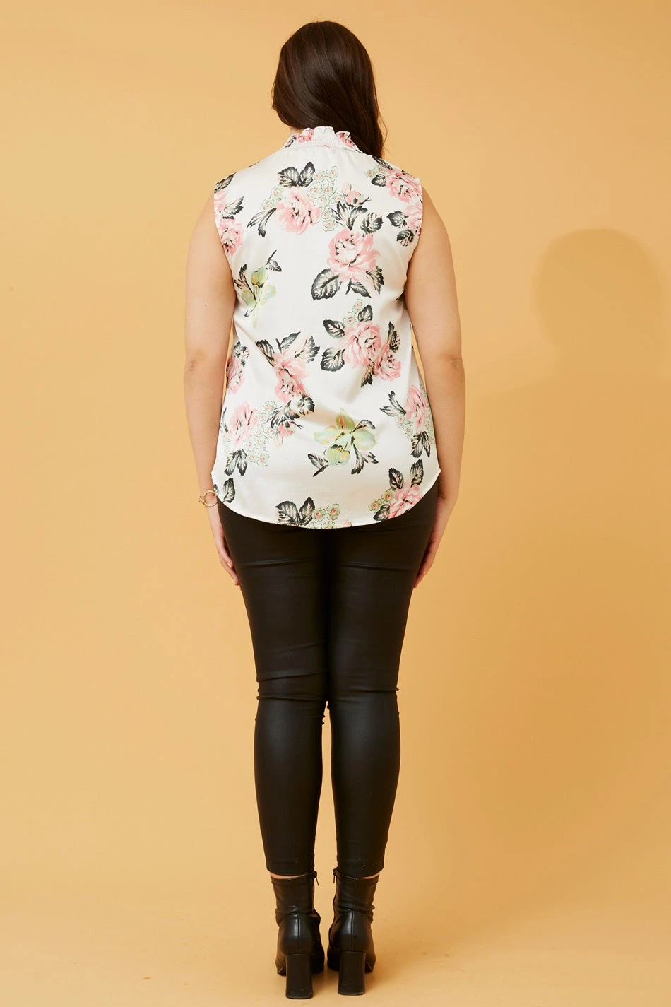 DI HIGH NECK FLORAL BLOUSE 9 DI HIGH NECK FLORAL BLOUSE - Image 7