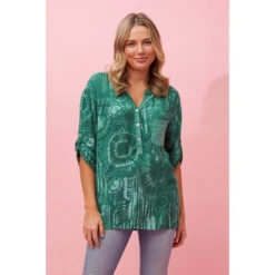 ROSETTA SEQUIN TIE DYE DETAIL TOP -Femme Connection Sales 0fa5d0067e8e39d26b0847fe3850d64a