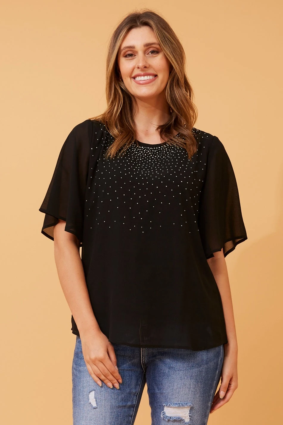 NEESHA DIAMANTE DETAIL TOP 5 NEESHA DIAMANTE DETAIL TOP - Image 3