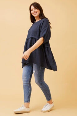 FAYOLA OVERSIZED LINEN TOP 34 FAYOLA OVERSIZED LINEN TOP -Femme Connection Sales 102596c0b0ff897bbe19c3845f4ff7cf