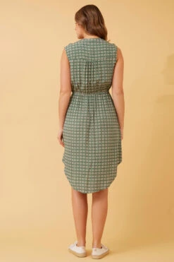 AMY ZIP FRONT BOHO DRESS -Femme Connection Sales 10abf562d168c6e85421180bcd309f67