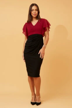 MELODY PLEATED BODYCON DRESS 11 MELODY PLEATED BODYCON DRESS -Femme Connection Sales 11107712e96d64f4ea992d077a1475a5