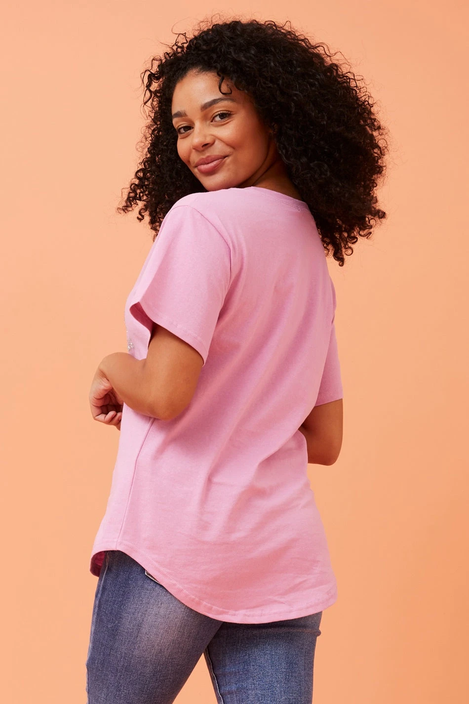 BINDI EMBELLISHED GRAPHIC PRINT TOP 9 BINDI EMBELLISHED GRAPHIC PRINT TOP - Image 7