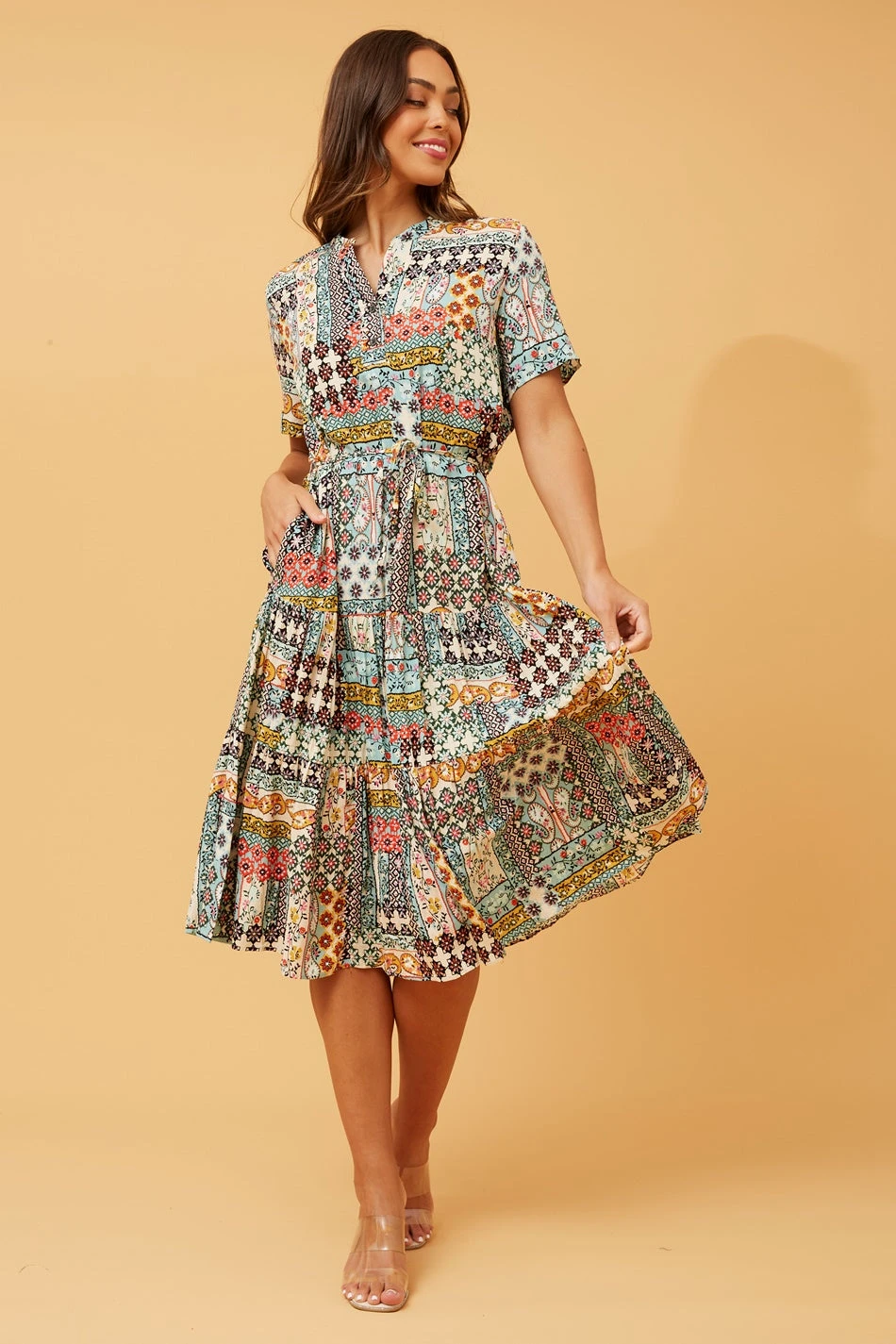 MARIELLA BOHO MIDI DRESS 7 MARIELLA BOHO MIDI DRESS - Image 5