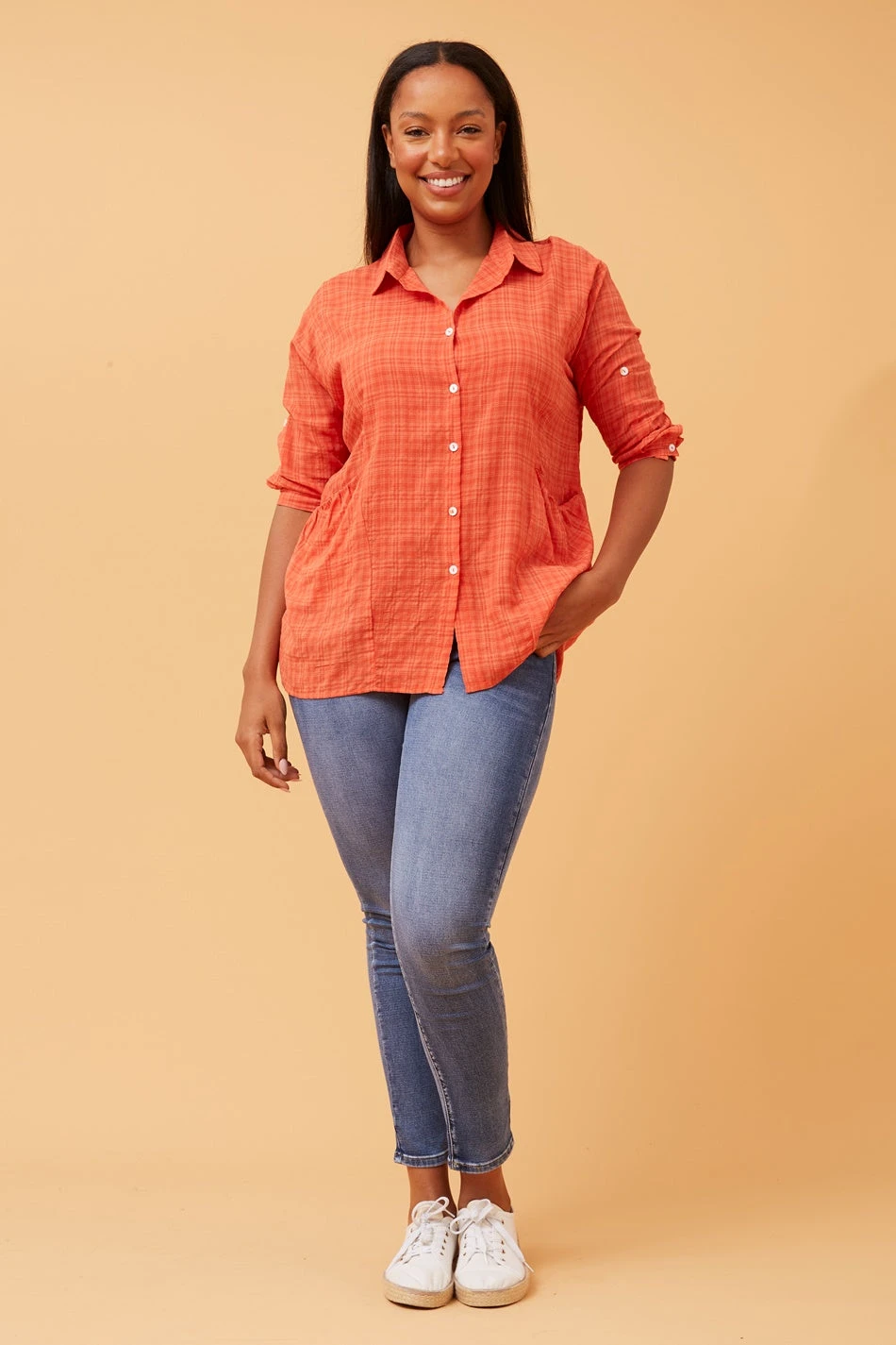 MAISIE CHECK SHIRT 3 MAISIE CHECK SHIRT