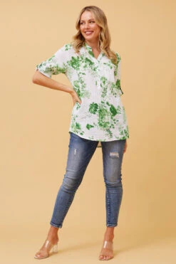 IMOGEN FLORAL LINEN TOP 22 IMOGEN FLORAL LINEN TOP -Femme Connection Sales 1318fff98652ce659478e6c1e3cc21b5