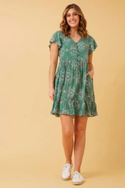 TULIP FLORAL BABYDOLL DRESS 12 TULIP FLORAL BABYDOLL DRESS -Femme Connection Sales 13886214d87e43e50c497ea7adad8876