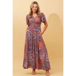 VIENNA BOHO MAXI DRESS -Femme Connection Sales 14ca3b9187ec05c6abcc343fd4d3d525
