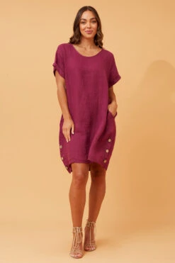DONATELLA LINEN SHORT DRESS 25 DONATELLA LINEN SHORT DRESS -Femme Connection Sales 15825be6977a35e48bfe446689a95d69 e76b7dd0 7d8f 4064 8d3a edb7f835065d