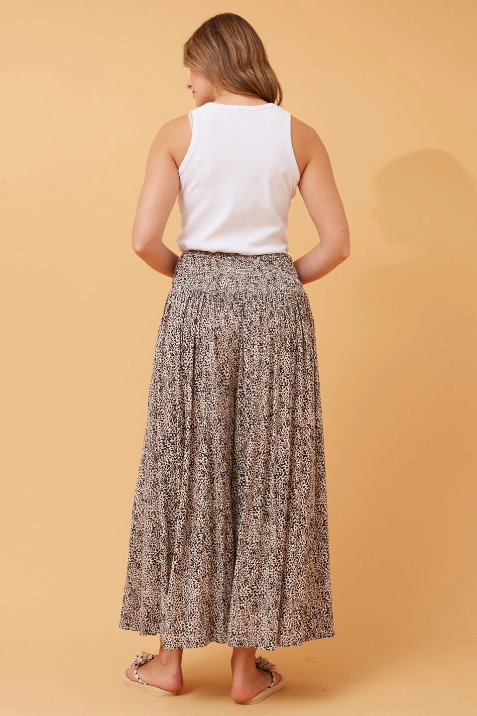 SEGAL LEOPARD WIDE LEG PANTS 8 SEGAL LEOPARD WIDE LEG PANTS - Image 6