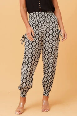 ABSTRACT PRINT BOHO HAREM PANTS -Femme Connection Sales 169922bdc78459ad289a8a79acc92be4