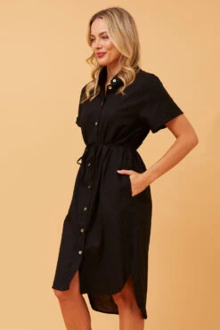 GERALDINE LINEN SHIRT DRESS -Femme Connection Sales 18172bfc90c125c26657a35eec5ec9c5