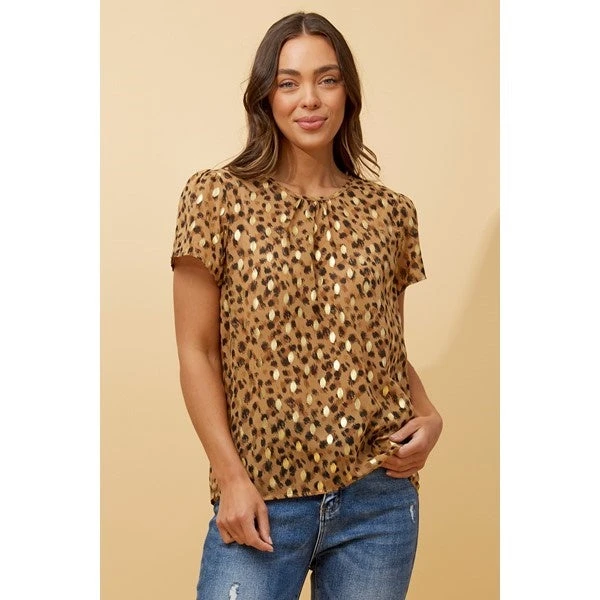 VITTIE ANIMAL FOIL PRINT TOP 10 VITTIE ANIMAL FOIL PRINT TOP - Image 8