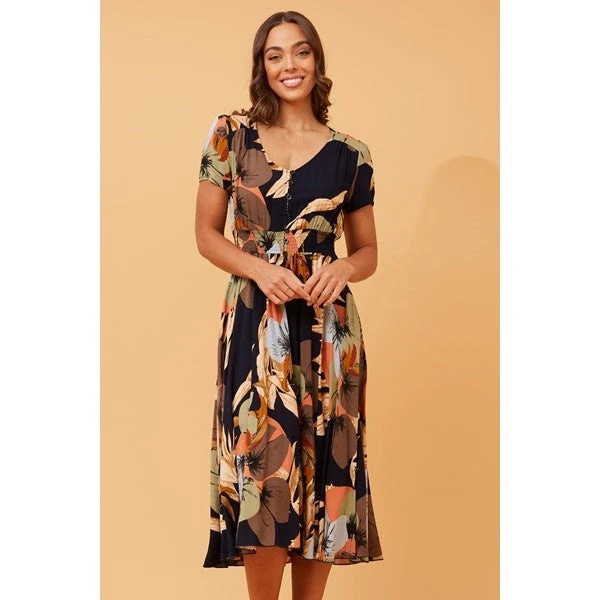 KEGAN FLORAL MIDI DRESS 10 KEGAN FLORAL MIDI DRESS - Image 8