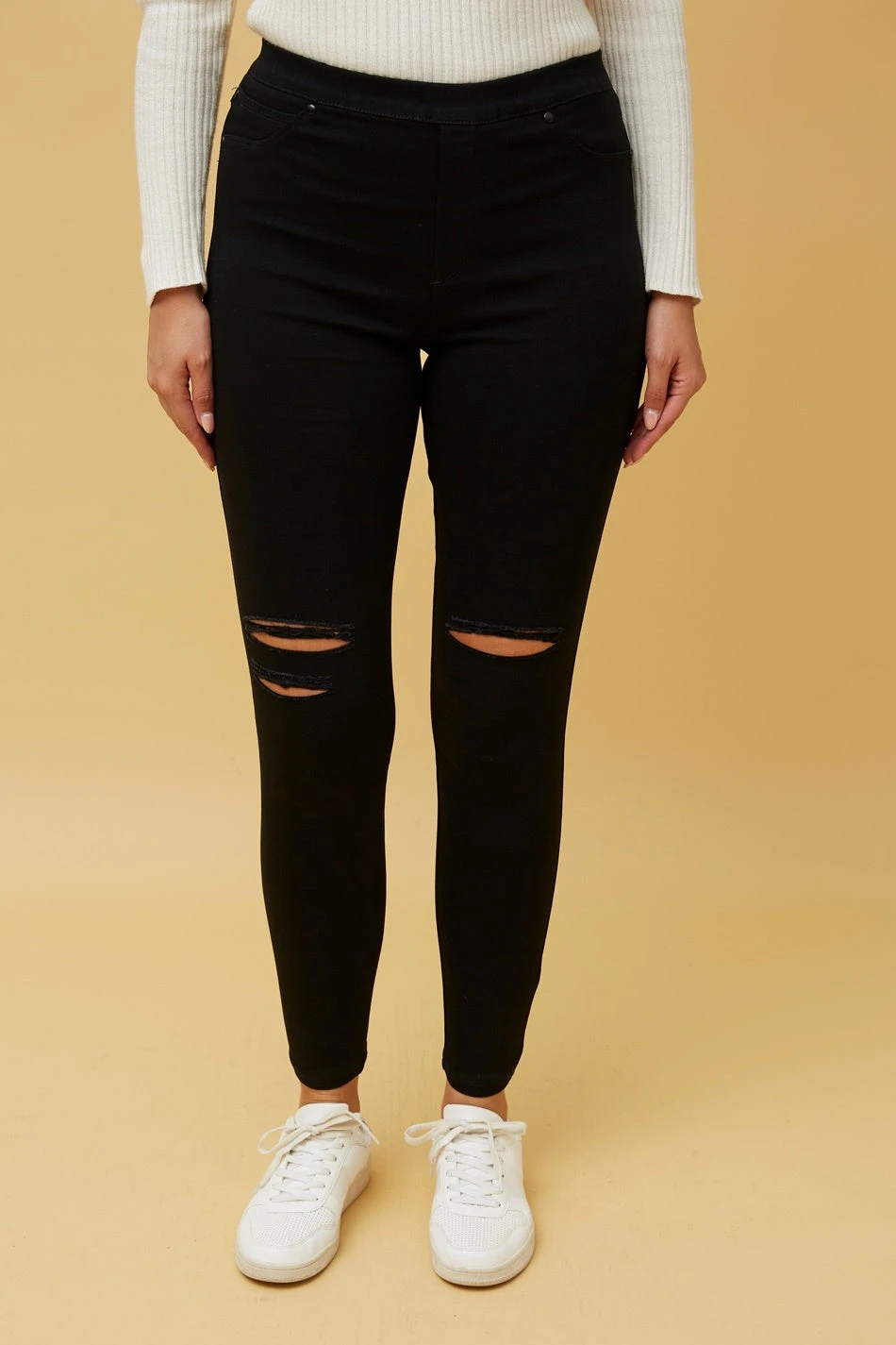 ASPEN SKINNY DISTRESSED DENIM 5 ASPEN SKINNY DISTRESSED DENIM - Image 3