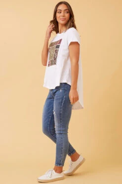 CG FLORAL BOHO GRAPHIC T-SHIRT -Femme Connection Sales 18d03338f7a469ff756b9285ff0167cf