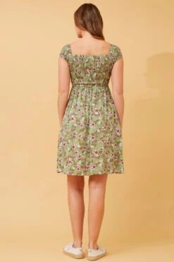 ROBIN FLORAL SHORT DRESS -Femme Connection Sales 1966c1f09e3578d0b9781aec9e83da85