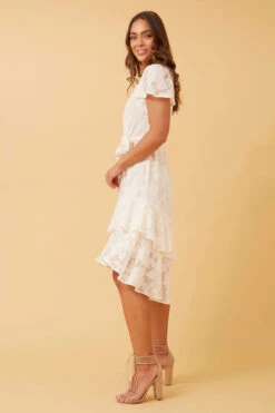 IZZY FLORAL PATTERN MIDI DRESS -Femme Connection Sales 19b578bb7424adddad42f9d593d5fa1e