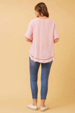 JAYDON LACE TRIM TOP 32 JAYDON LACE TRIM TOP -Femme Connection Sales 1a160a94e7a3b0274a3326216332f369