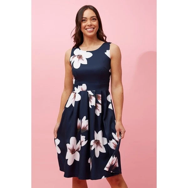 FLORAL COCKTAIL DRESS 10 FLORAL COCKTAIL DRESS - Image 8