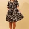 HONDA LEOPARD BABYDOLL DRESS -Femme Connection Sales 1ae71c3fe60394ca11ae1b1b99aa15e6