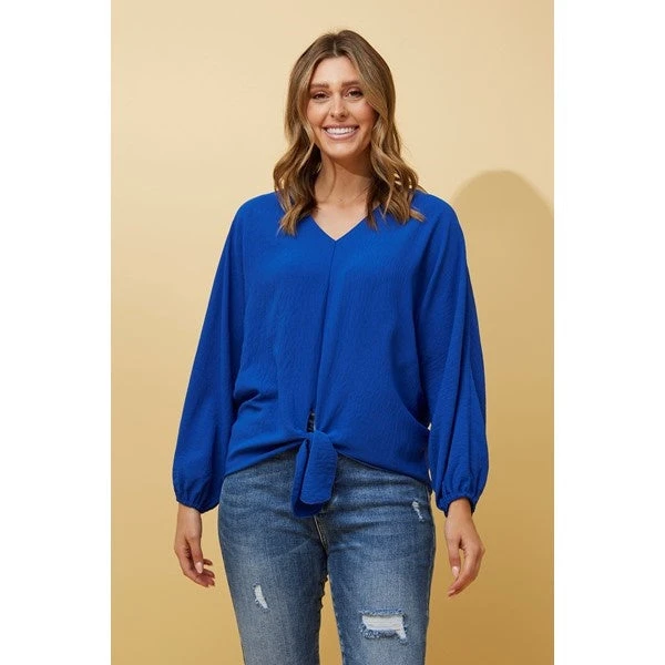 GLENN BATWING SLEEVE FRONT KNOT TOP 16 GLENN BATWING SLEEVE FRONT KNOT TOP - Image 14